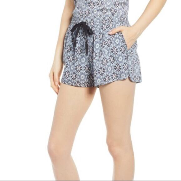 NWOT bishop and young drawstring printed shorts - Picture 1 of 8